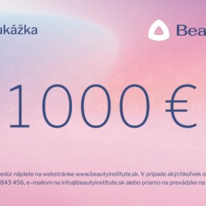 Darčeková poukážka | Beauty Institute | 1000€