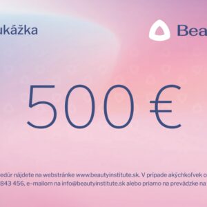 Darčeková poukážka | Beauty Institute | 500€